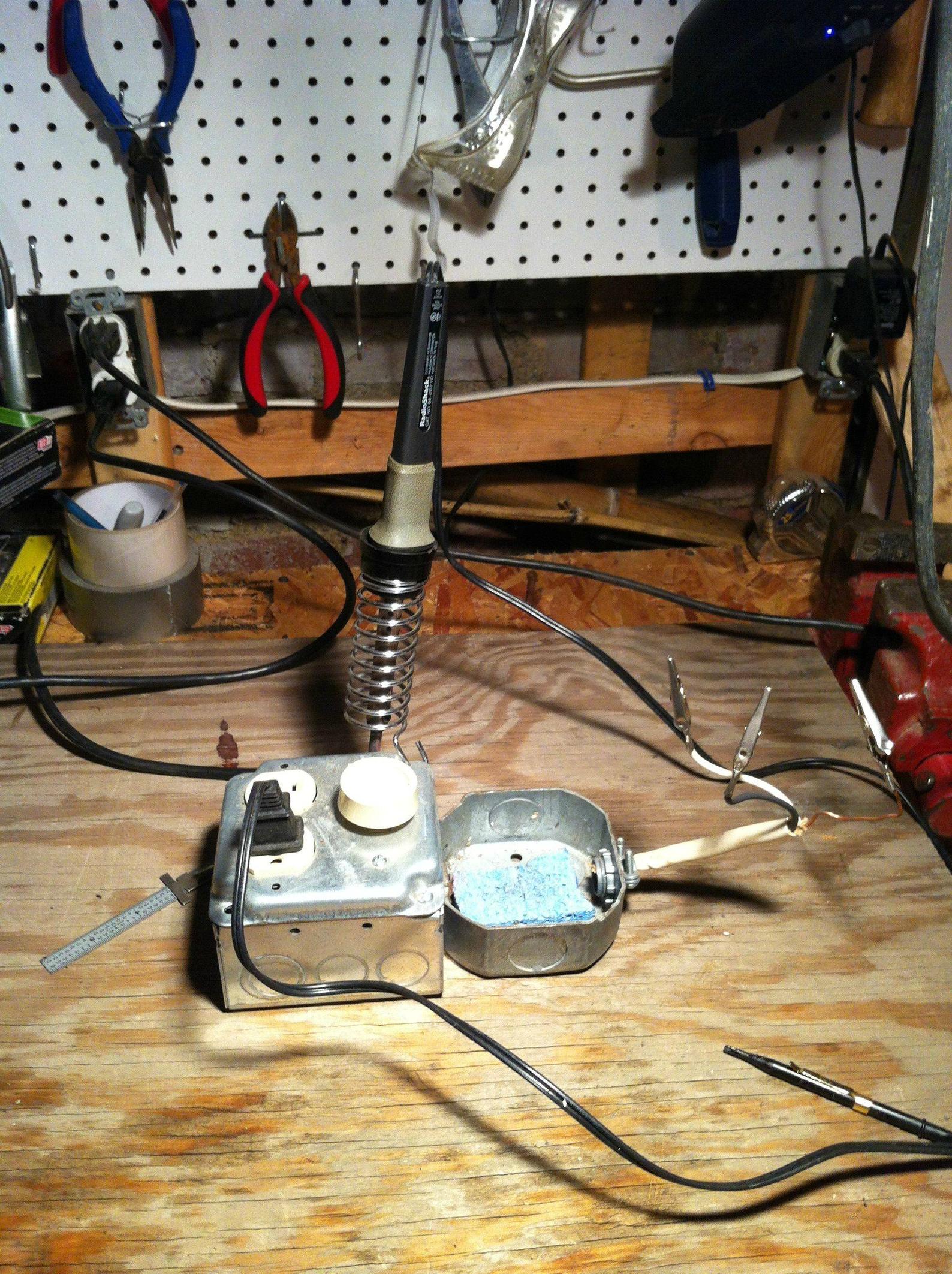 Helping Hands Soldering Station