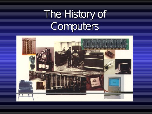 History Of Computer Generation