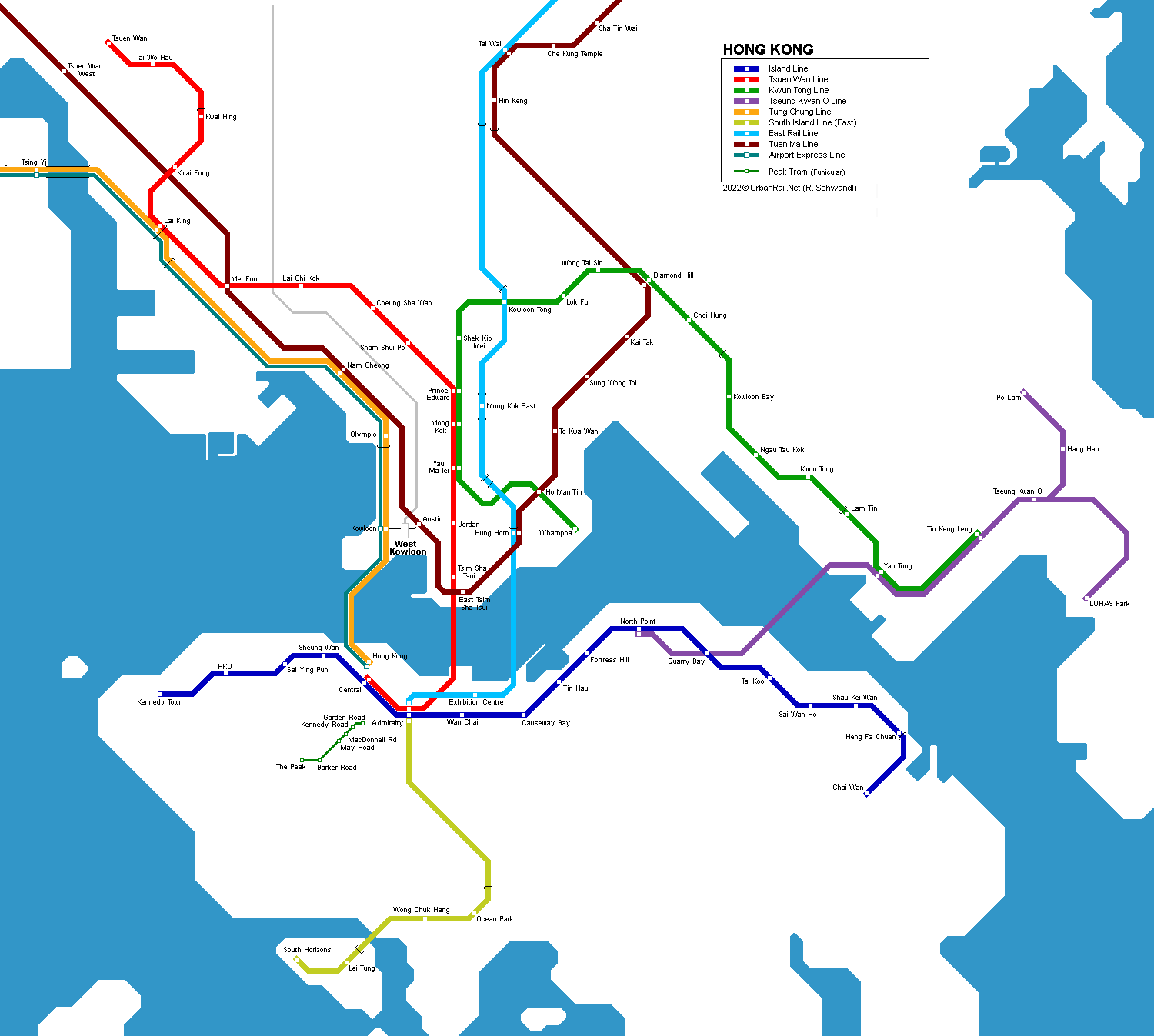 Hk Mtr Map New