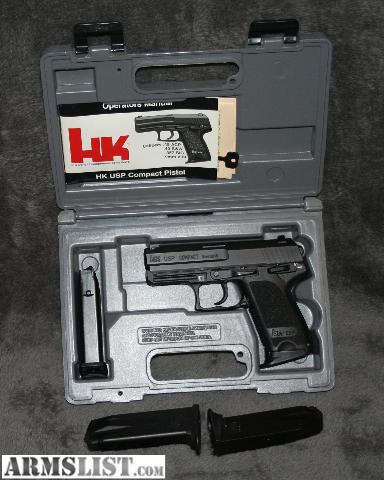 Hk Usp Compact 9mm For Sale