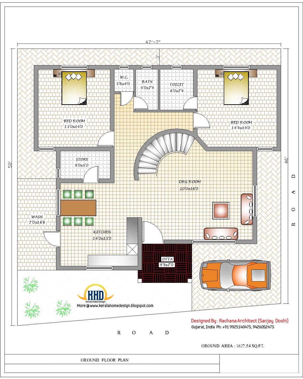 Home Design Plans With Photos In India