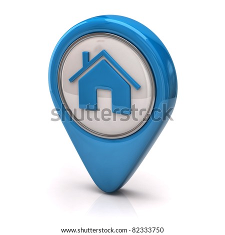 Home Icon Blue