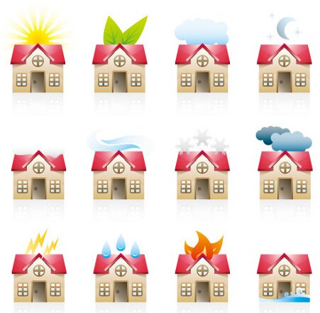 Home Icon Vector