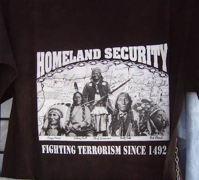 Homeland Security Fighting Terrorism Since 1492 T Shirt