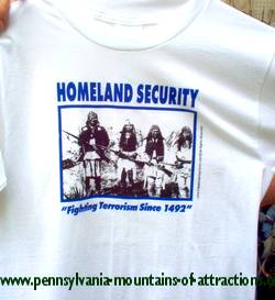 Homeland Security Fighting Terrorism Since 1492 T Shirt