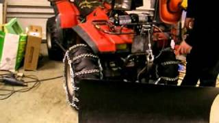 Homemade Atv Snow Plow Design