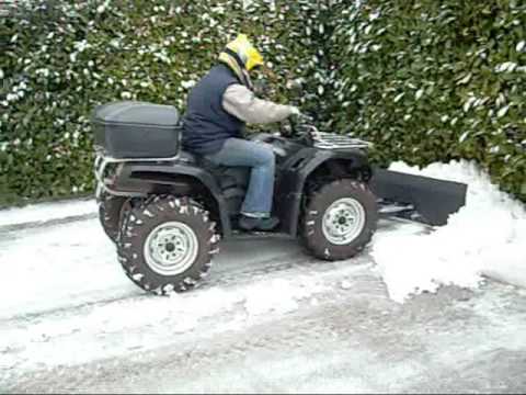 Homemade Atv Snow Plow Design