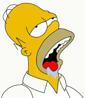 Homer Drooling Face