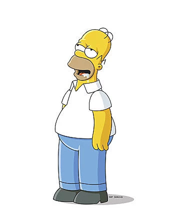 Homer Drooling Gif