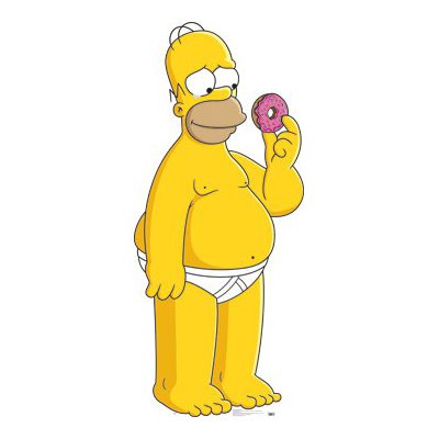 Homer Drooling Over Donuts