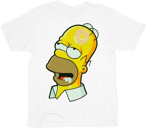 Homer Drooling Over Donuts