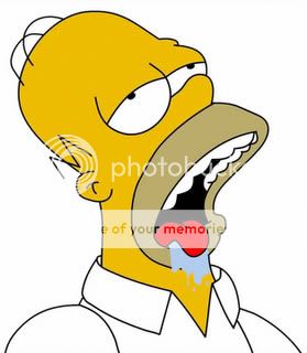 Homer Drooling Pic