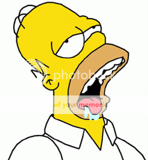 Homer Drooling Pic