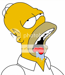 Homer Drooling Pic