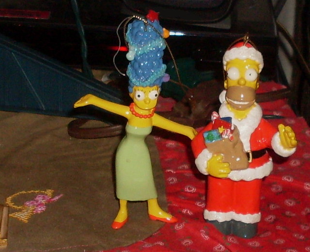 Homer Simpson Christmas Ornament