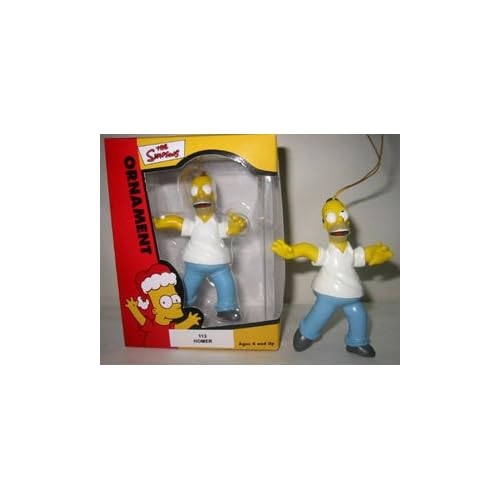 Homer Simpson Christmas Ornament