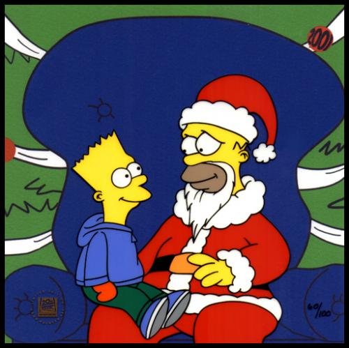 Homer Simpson Christmas Pictures