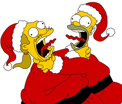 Homer Simpson Christmas Pictures