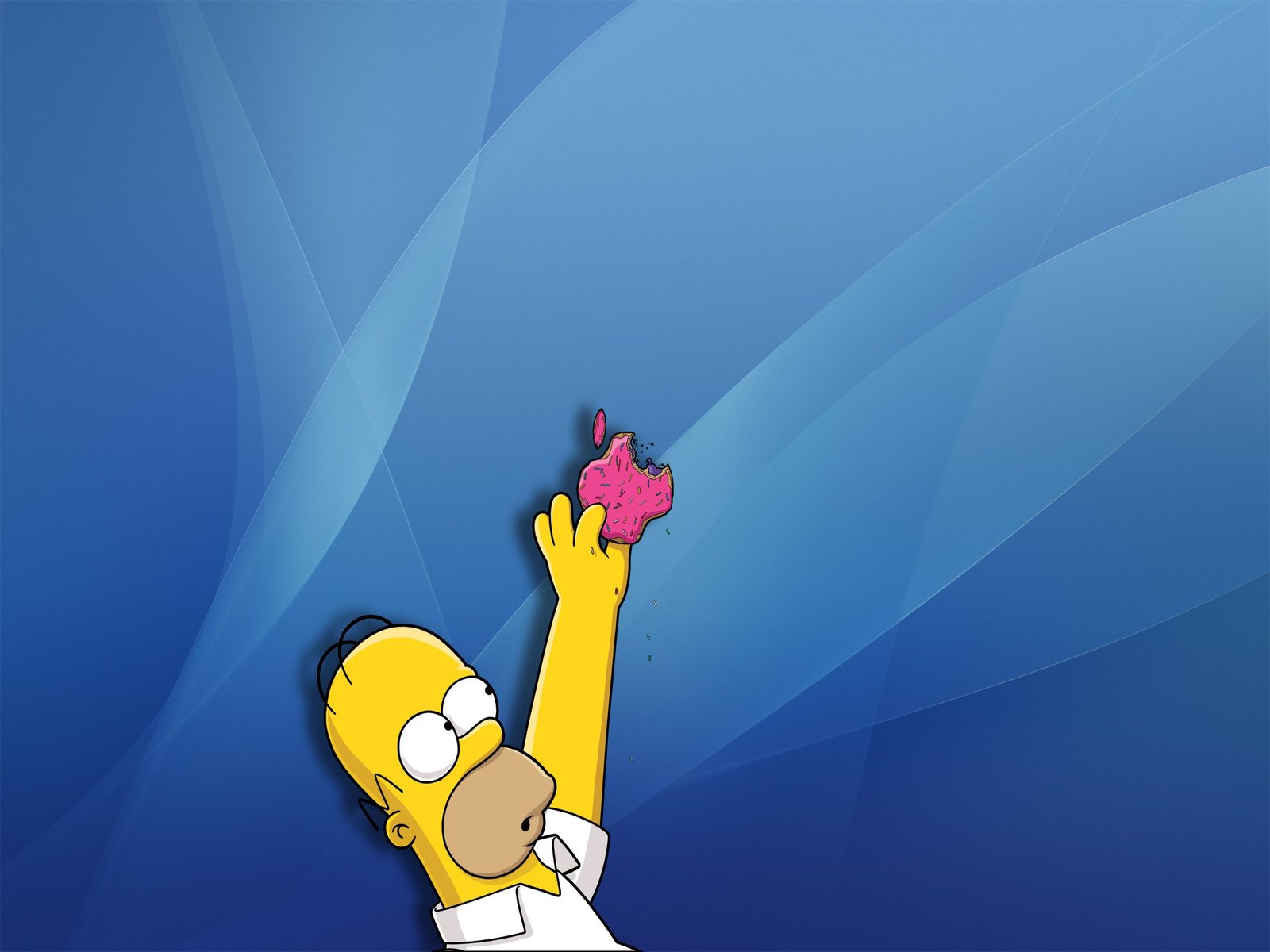 Homer Simpson Christmas Wallpaper