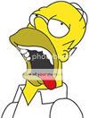 Homer Simpson Drooling Spelling