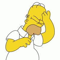 Homer Simpson Facepalm