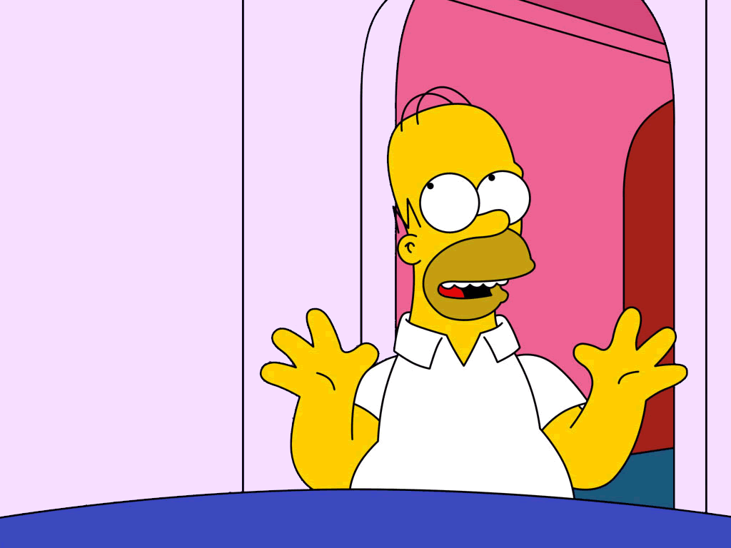 Homer Simpson Funny Wallpaper