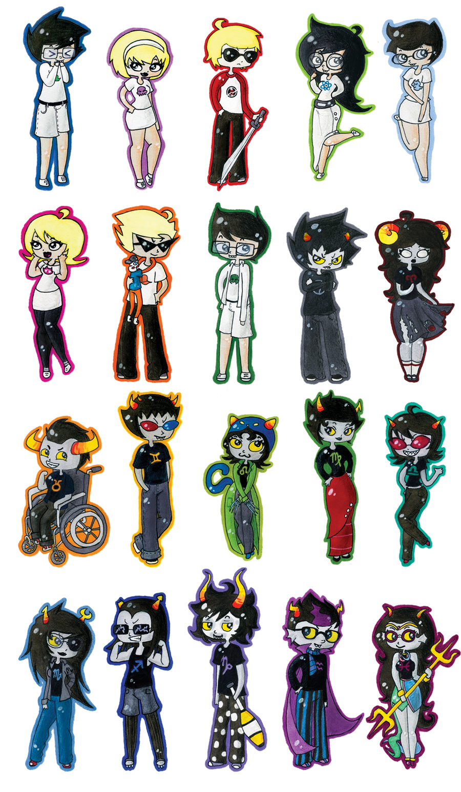 Homestuck Characters