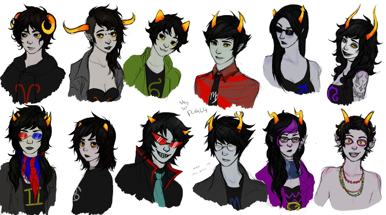 Homestuck Characters