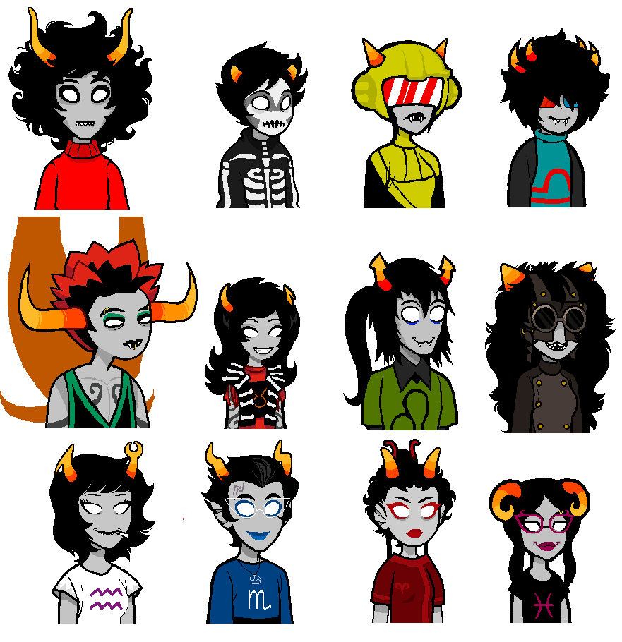 Homestuck Characters List