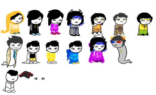 Homestuck Characters List