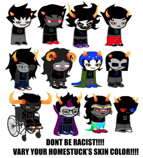 Homestuck Characters List