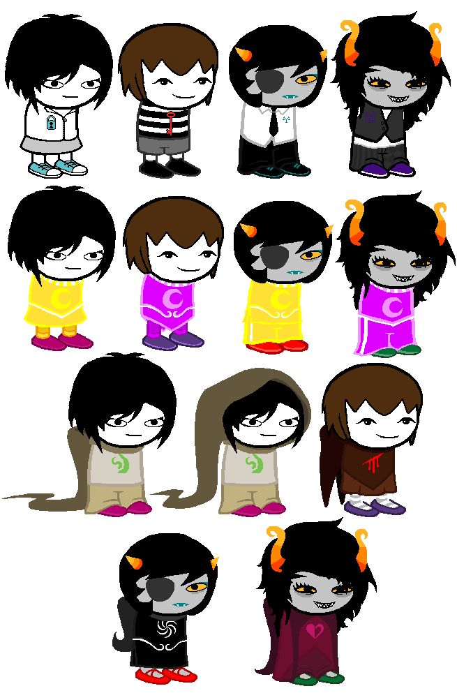 Homestuck Characters List