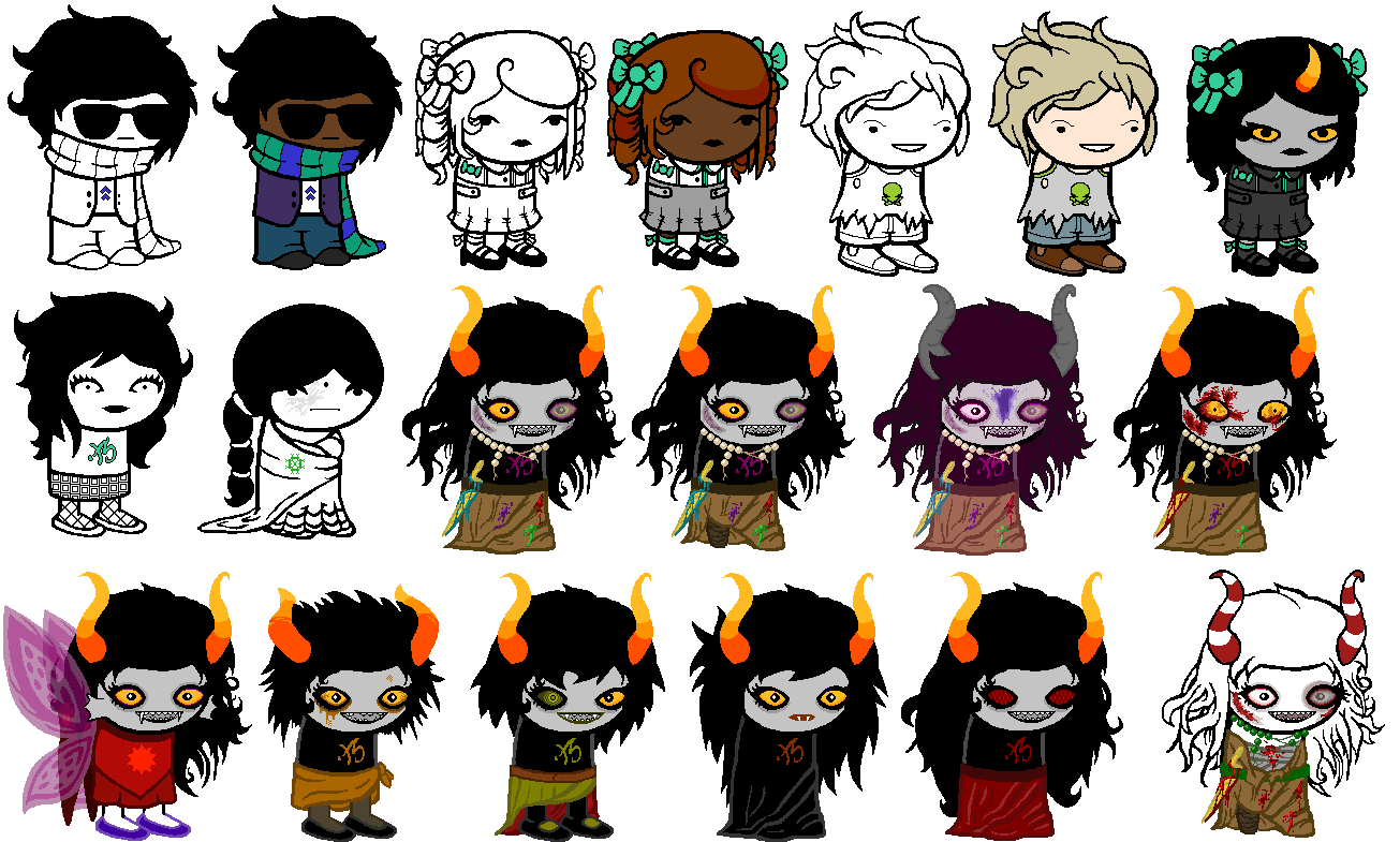 Homestuck Characters List