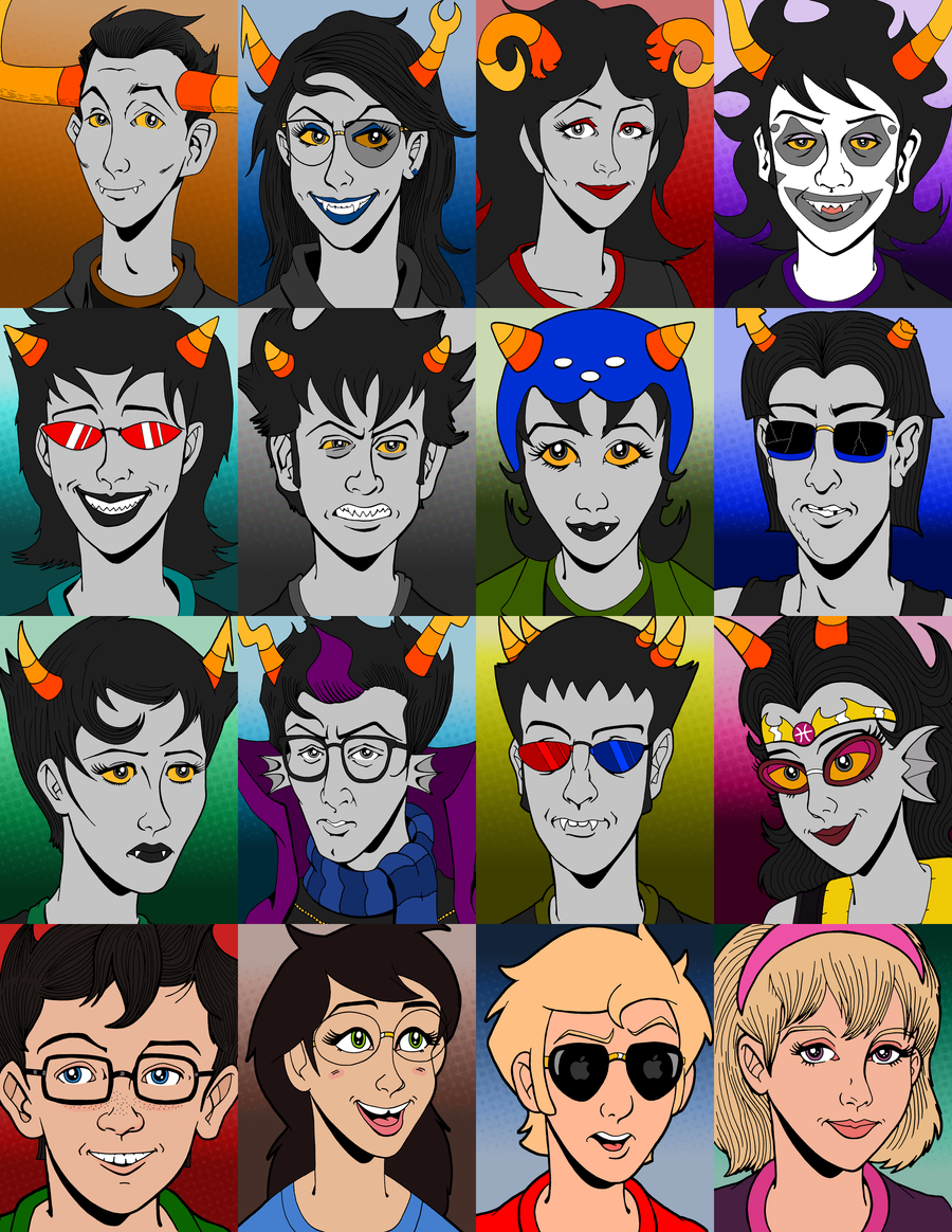 Homestuck Characters List