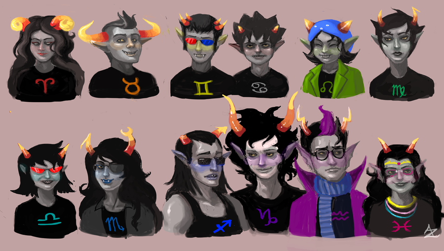 Homestuck Characters Trolls