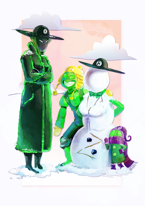 Homestuck Christmas Cards