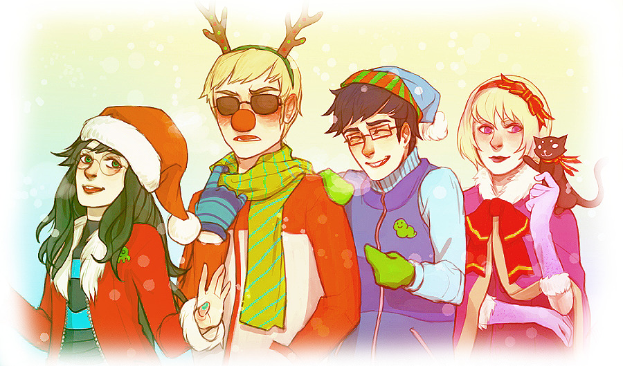 Homestuck Christmas Ornaments