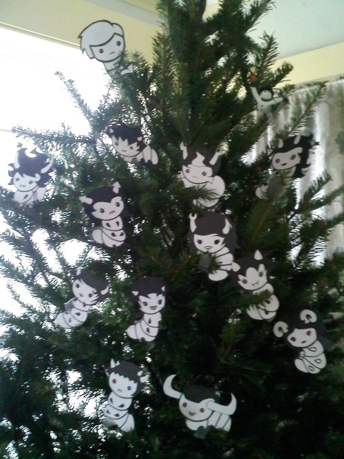 Homestuck Christmas Tree