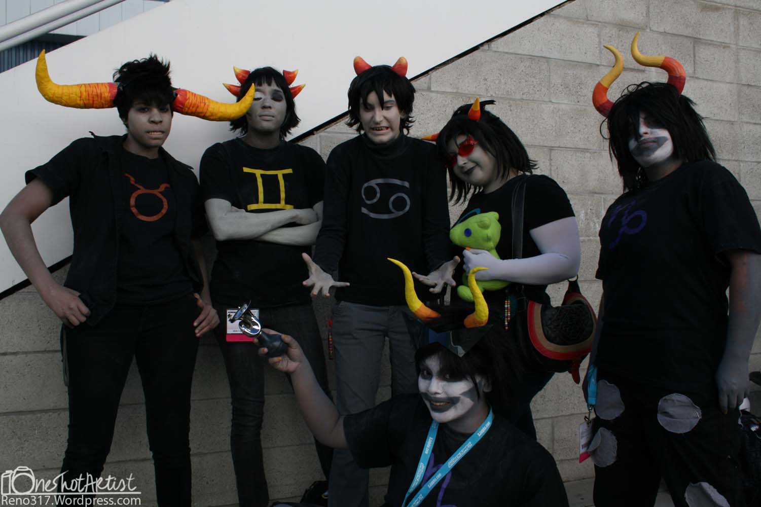 Homestuck Cosplayers