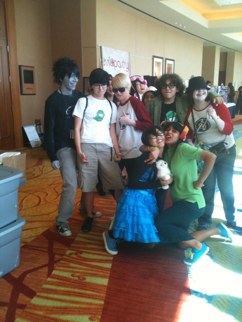 Homestuck Cosplayers