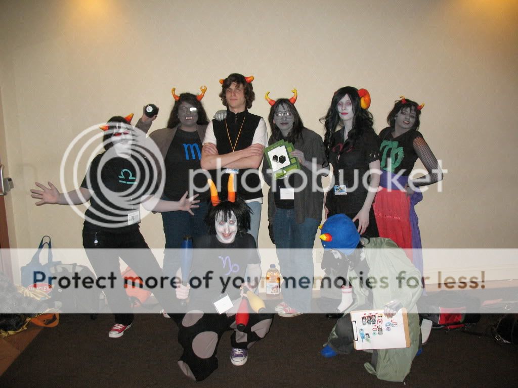 Homestuck Cosplayers