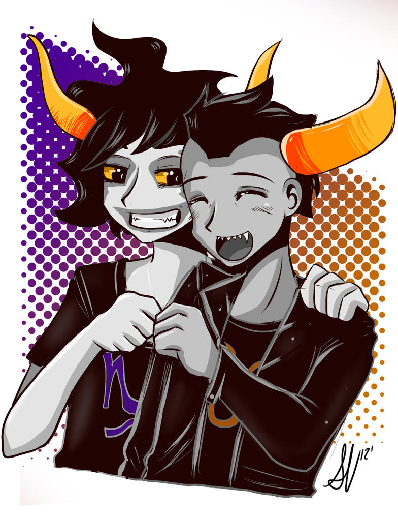 Homestuck Gamzee And Tavros