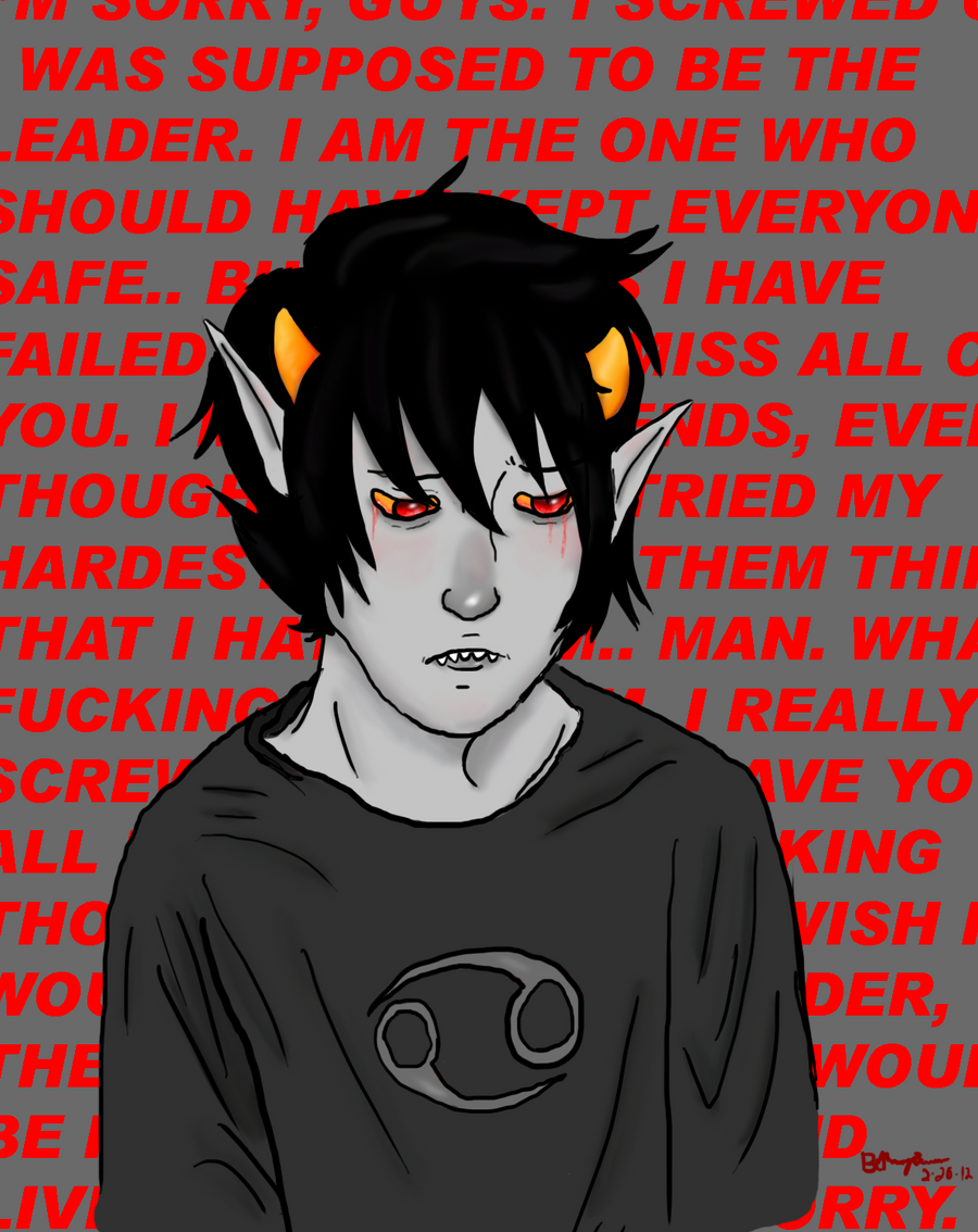 Homestuck Karkat Vantas