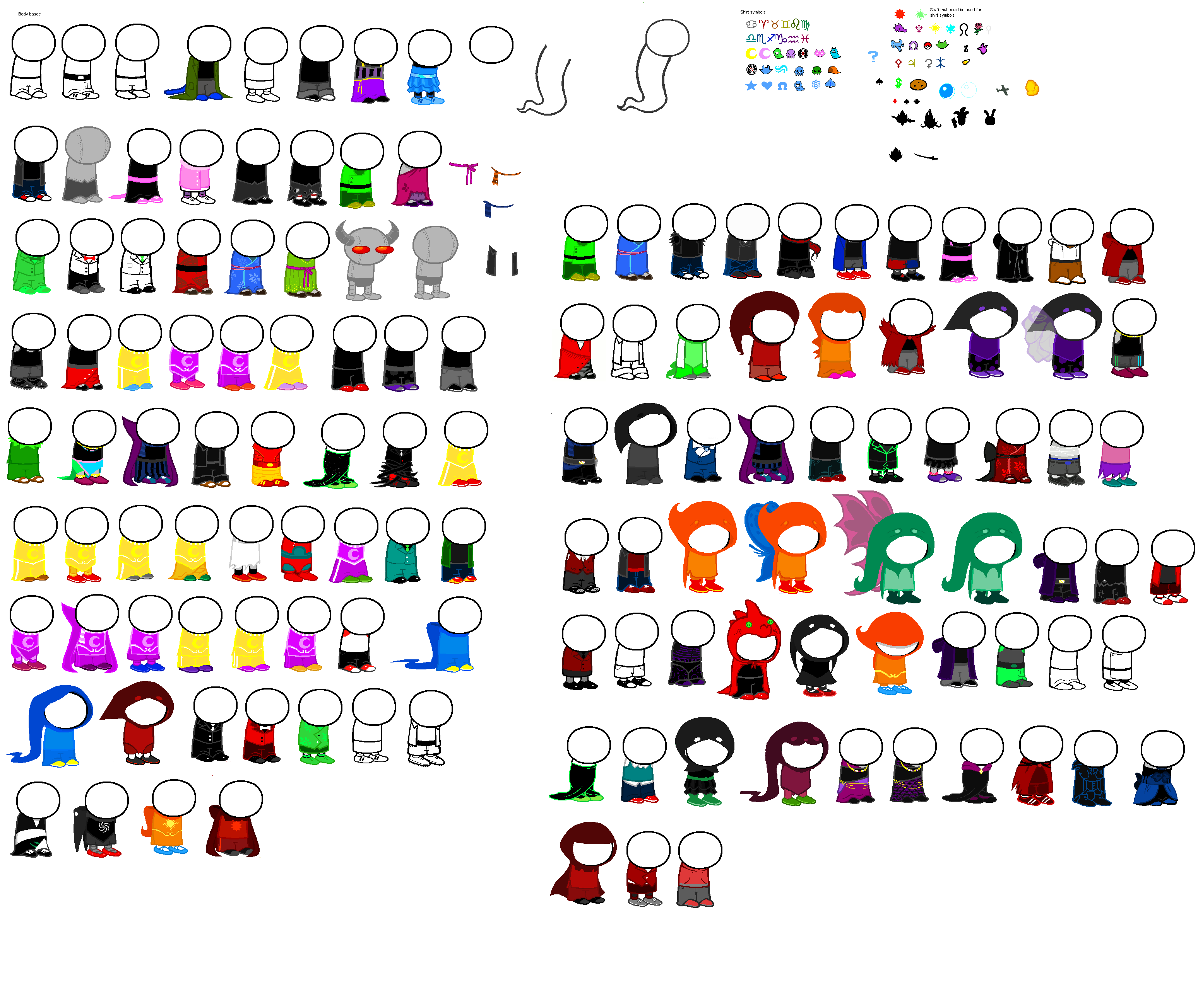 Homestuck Trolls Symbols