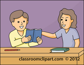 Homework Book Clipart