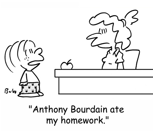 Homework Cartoon Pictures