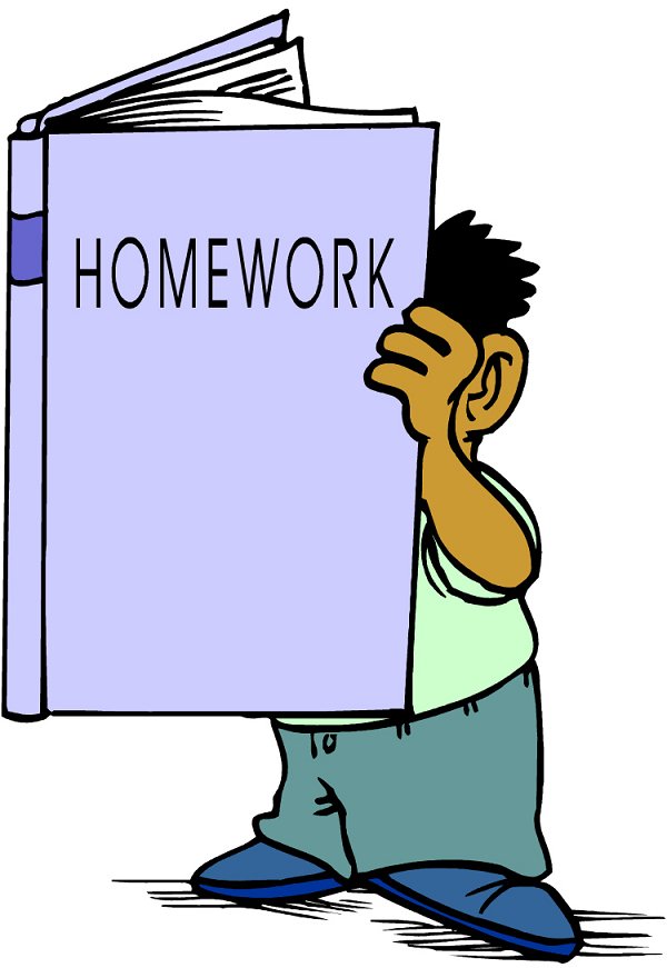 Homework Cartoon Pictures