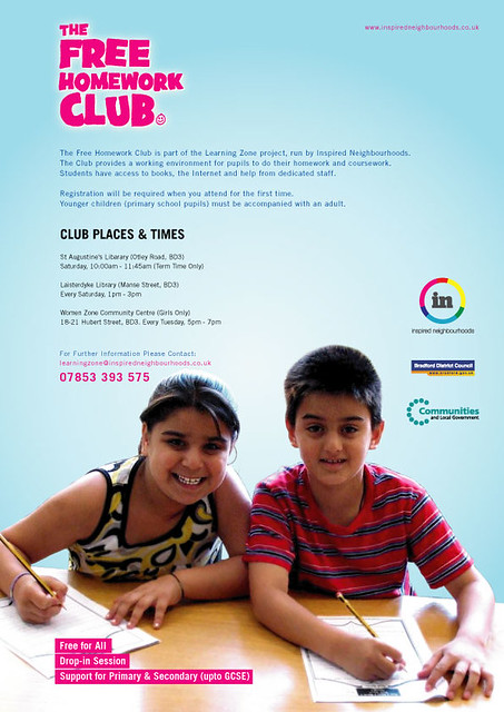 Homework Club Poster