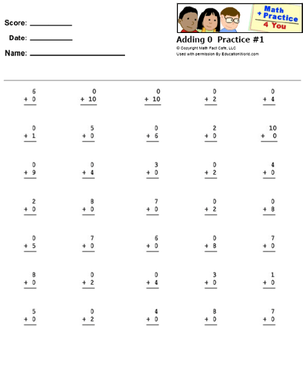 Homework Sheets For Year 1