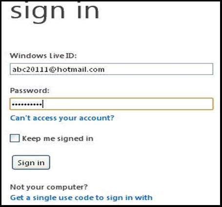 Hotmail Login